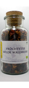 Früchtetee Wilde Waldbeere Bio im Korkenglas